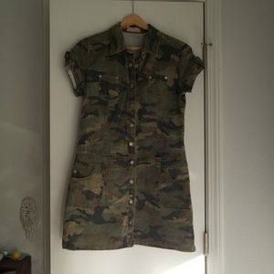 Camoflauge Mini Dress